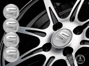 Seat Pegatinas Bombadas Edición Calcomanías Estilo de Silicona